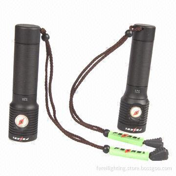 Rechargeable LED Torch with 1 x Cree XP-G LED